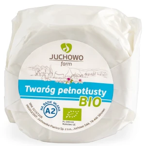 Twaróg tłusty A2 BIO ~400 g – Juchowo Farm