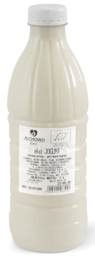 jogurt naturalny z mleka A2 BIO 3,5% Juchowo