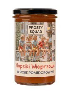 Klopsiki wieprzowe w sosie pomidorowym 460g