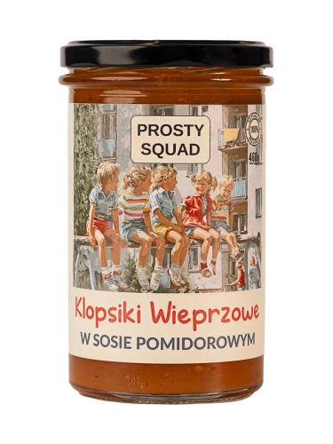 klopsiki wieprzowe w sosie pomidorowym 460 g gotowe danie