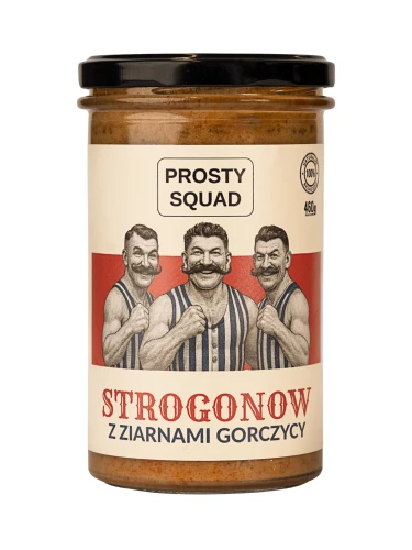 strogonow z ziarnami gorczycy 460 g gotowe danie
