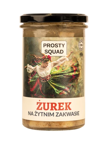 żurek na żytnim zakwasie 460 g gotowa zupa