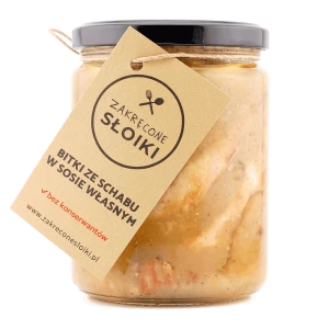 Bitki ze schabu w sosie własnym 540ml