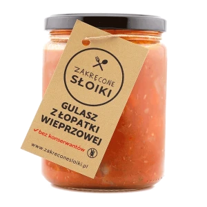 Gulasz z łopatki/pulpety sos pom 540 Zakręcone