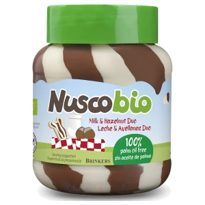 Krem Duo orzechowo-kakaowo-mleczny bez palmy BIO 400g