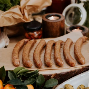 Frankfurterki z indyka ~300g (10 szt)