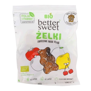 Żelki owocowe misie bio 80g
