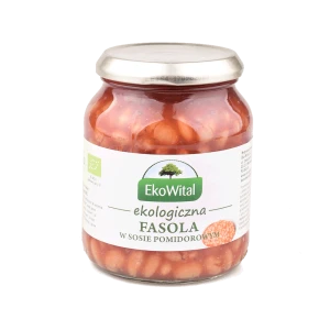 Fasola biała w sosie pomidorowym BIO 360g