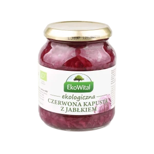 Kapusta czerwona z jabłkiem bio EkoWital