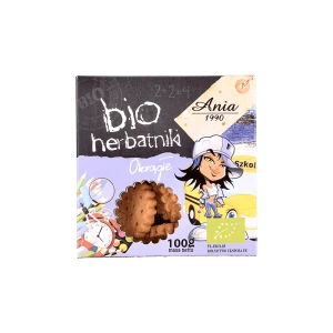 Bio herbatniki okrągłe 100g Ania