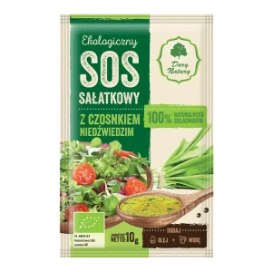 Sos sałatkowy z czosnkiem niedźwiedzim eko 10g