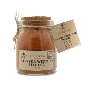 Papryka wędzona słodka EKO 70g słoiczek