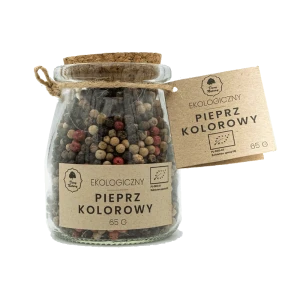 Pieprz kolorowy ziarno słoik 65g