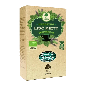 Herbatka Liść Mięty eko 25x1,5g