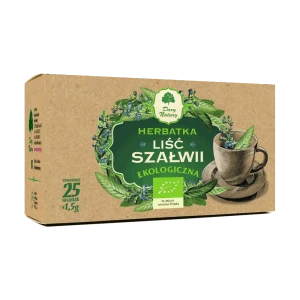 Liść szałwii herbatka ekologiczna 25x1,5g