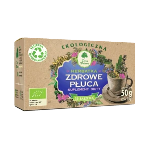 Herbata zdrowe płuca eko 25x2g Dary Natury