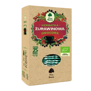 Herbata żurawinowa eko 25x2,5g