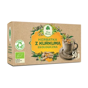 Herbata z kurkumą ekologiczna 25x2g