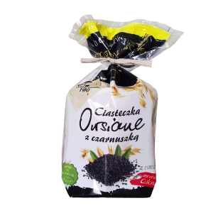 Ciasteczka owsiane z czarnuszką 150g