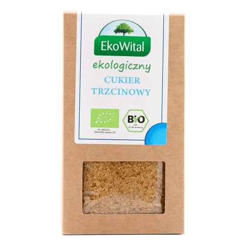 cukier trzcinowy bio 500g ekologiczny