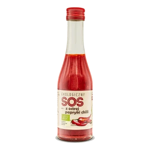 Ekologiczny Sos z ostrej papryki chili 220g