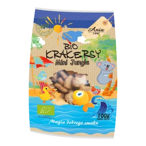 Krakersy Bio mini zoo 100g
