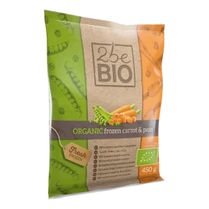 Marchewka z groszkiem mrożona BIO 450g
