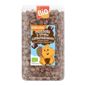 Muszelki czekoladowe BIO 300g