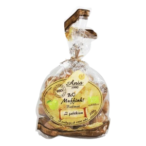 Muffinki babuni z jabłkiem 200g