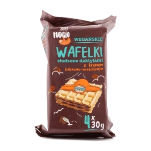 Wafelki z kremem słodzonym daktylem BIO 4x30g