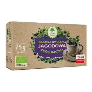 Herbatka jagodowa eko 25x3g