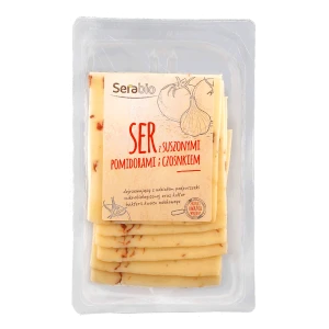 Ser z suszonymi pomidorami i czosnkiem plastry 150g
