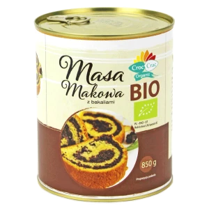 Masa makowa z bakaliami bio 850g