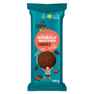 Ciastka kakaowe słodzone agawą bio 130g