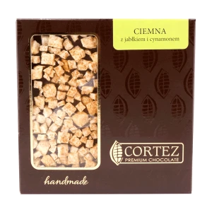 Czekolada ciemna jabłko cynamon 85g