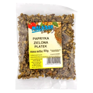 Papryka zielona płatek 50g