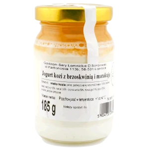 Jogurt kozi brzoskwinia marakuja 185g