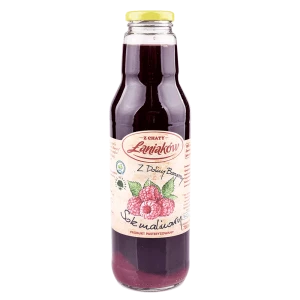 Sok malinowy bez cukru 750ml