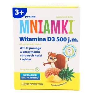 Mniamki Witamina D3 500 j.m.