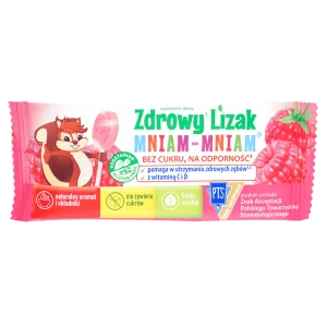 Zdrowy lizak malina 6g