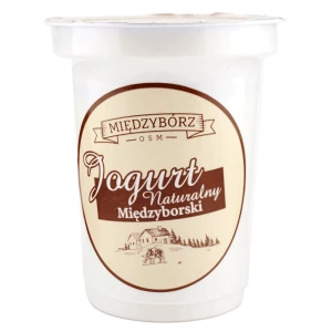 Jogurt naturalny Międzyborski 330ml