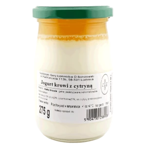 Jogurt Krowi Cytryna 275g