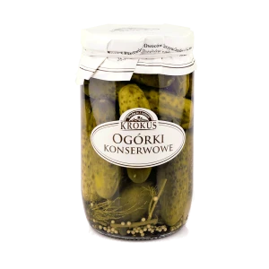 Ogórki konserwowe 650g