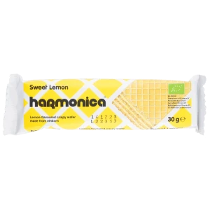 Wafelek z samopszy z kremem mleczno-cytrynowym bio 30g