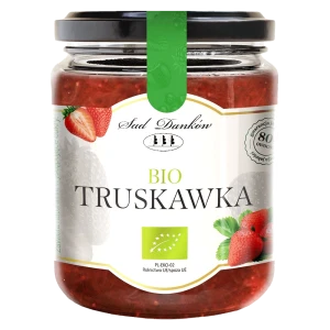 Dżem truskawkowy bio bez cukru 260g