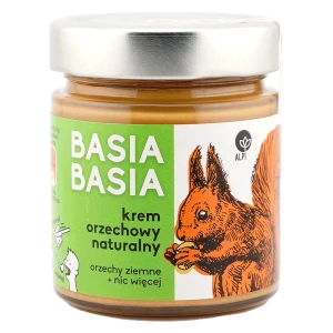 Krem orzechowy BASIA BASIA naturalny 210g
