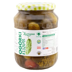 Ogórki kiszone 700g