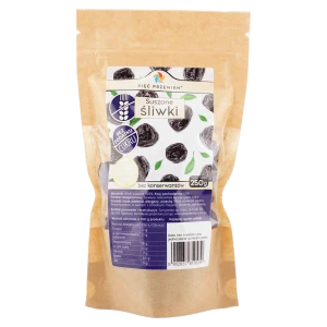 Śliwki suszone bez dodatku cukru 250g
