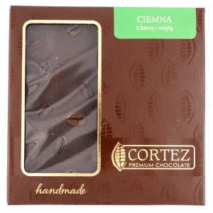 Czekolada ciemna kawa mięta 85g