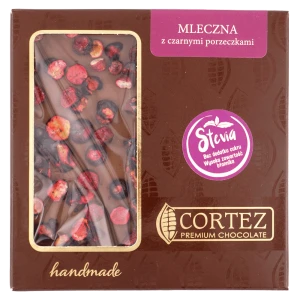 Czekolada mleczna z czarną porzeczką 85g